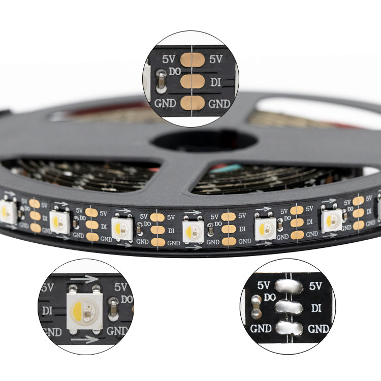 SK6812 rgbw pixel digital magic Individually addressable led strip light