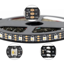 Load image into Gallery viewer, SK6812 rgbw pixel digital magic Individually addressable led strip light