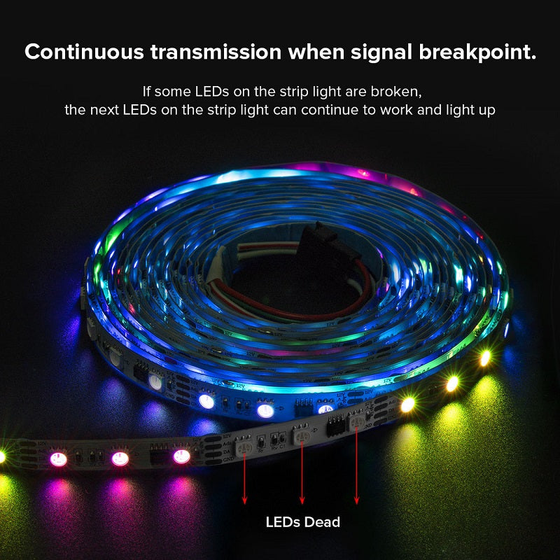 SM18512 DMX512 led strip light