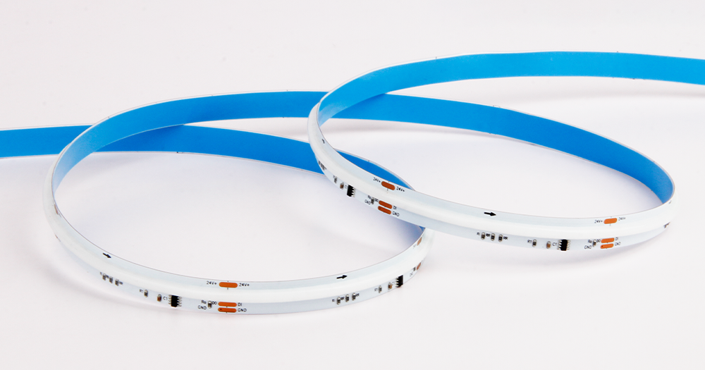 SPI WS2814 RGBW COB LED strip