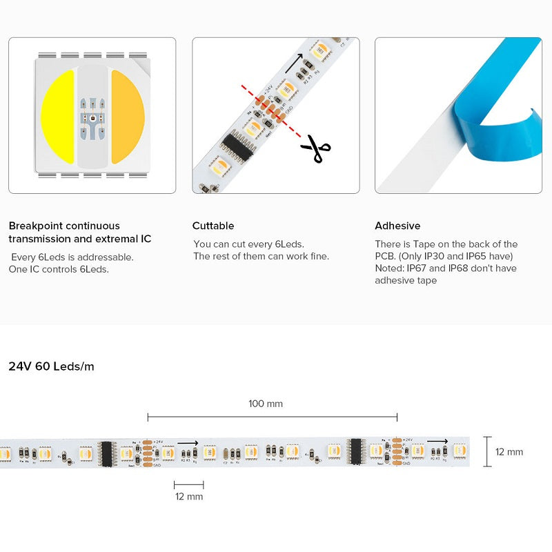 UCS512G6 DMX512 led strip light